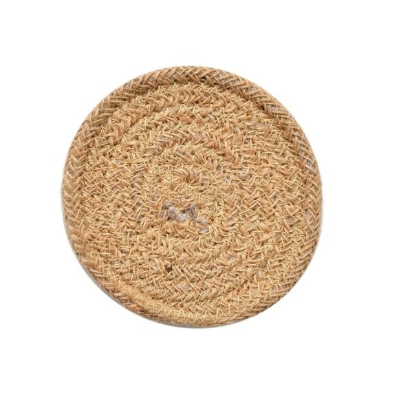 Tea-Coaster | Plain | Round | 4x4 | Pack of 12 - Picture 3 of 4